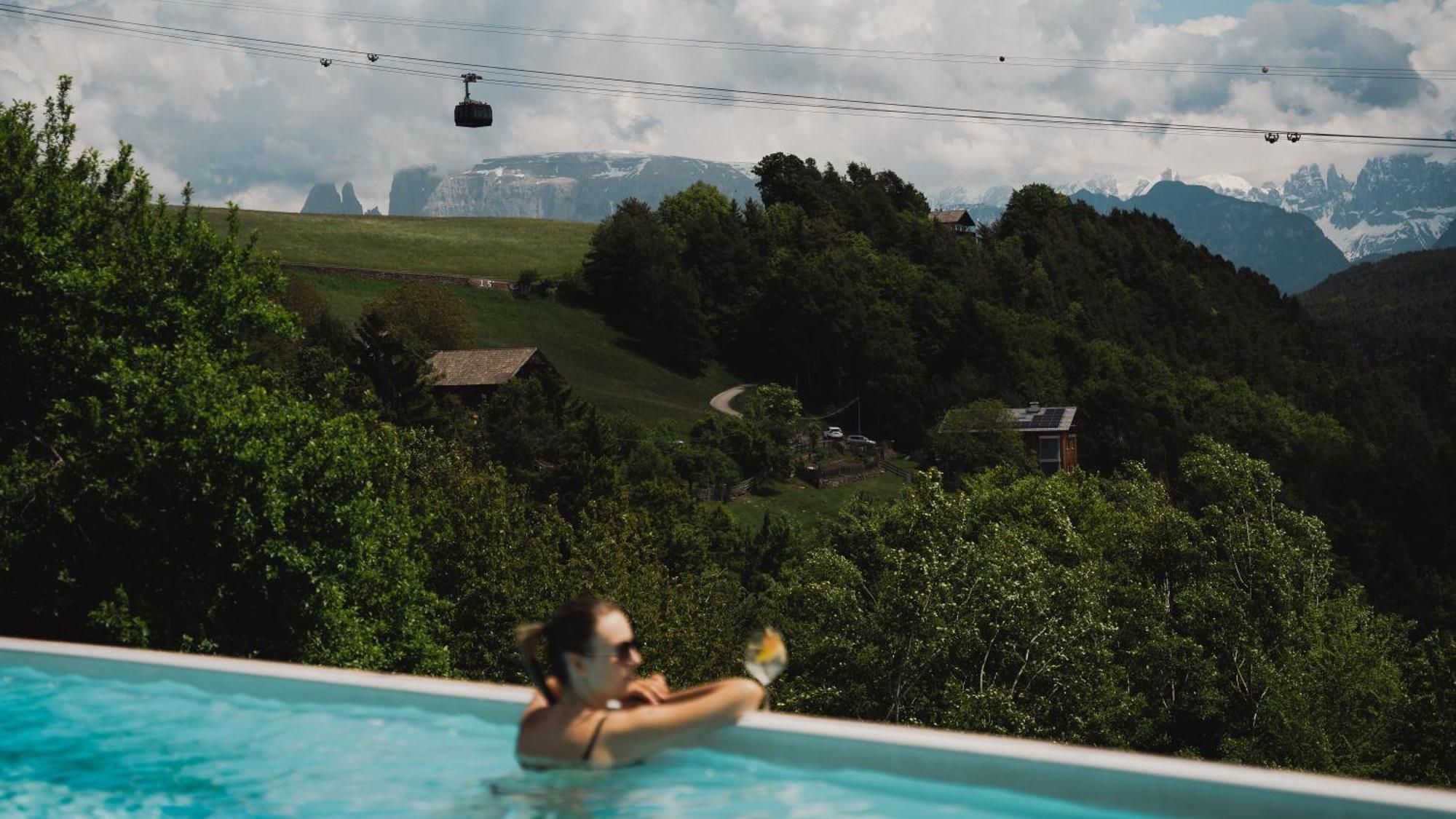 Pippos Mountain Lodge Oberbozen Exterior foto